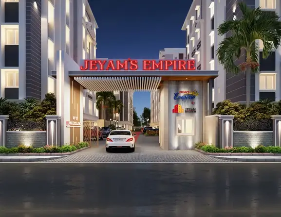 Modern 2 BHK apartment interior