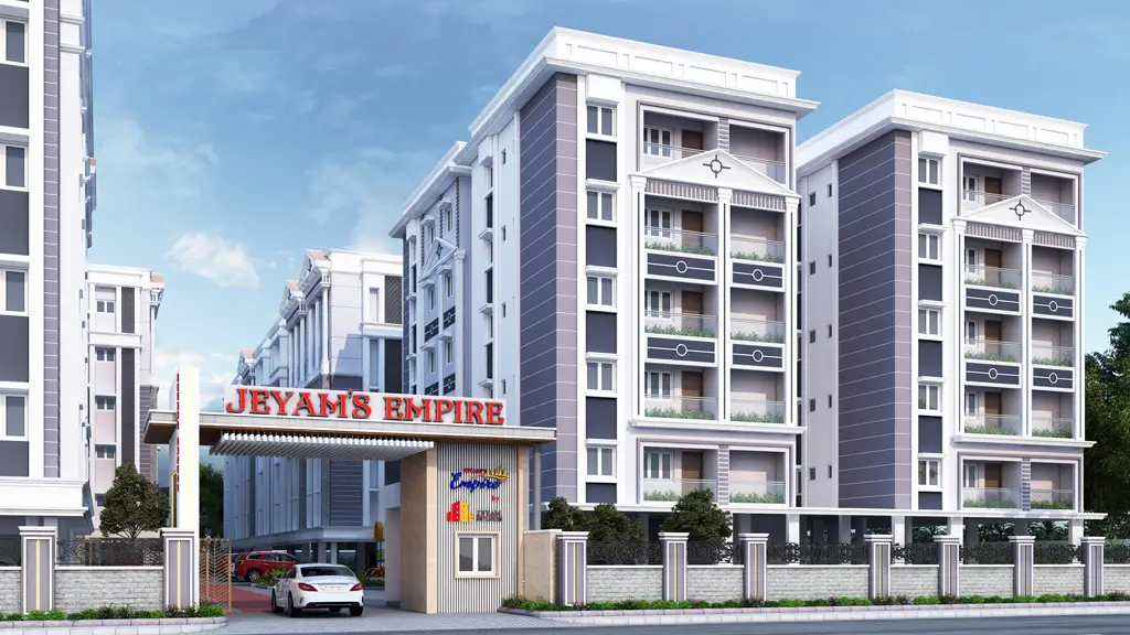 Premium 2 BHK living room